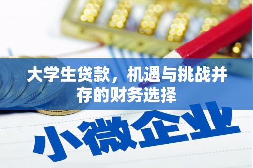 宁海大学生贷款，机遇与挑战并存的财务选择