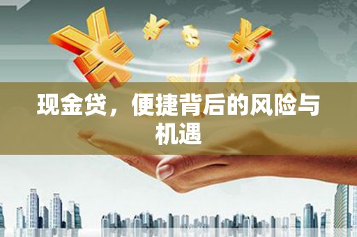 永胜现金贷，便捷背后的风险与机遇