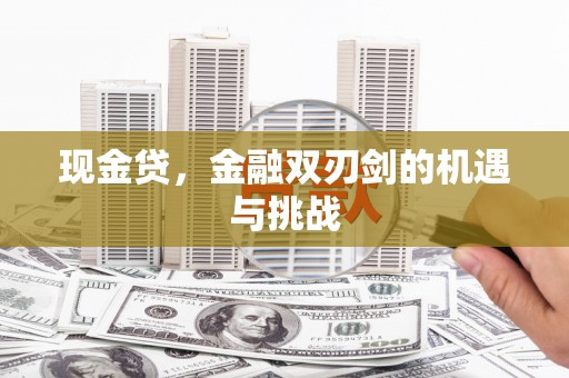 双柏现金贷，金融双刃剑的机遇与挑战