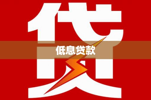 阿莲低息贷款