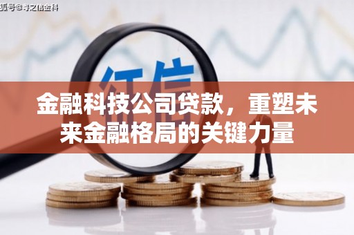 木垒金融科技公司贷款，重塑未来金融格局的关键力量