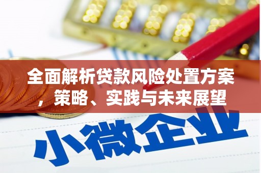 璧山全面解析贷款风险处置方案，策略、实践与未来展望