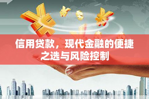固镇信用贷款，现代金融的便捷之选与风险控制