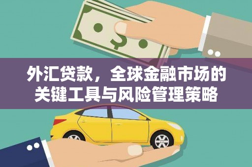 开江外汇贷款，全球金融市场的关键工具与风险管理策略