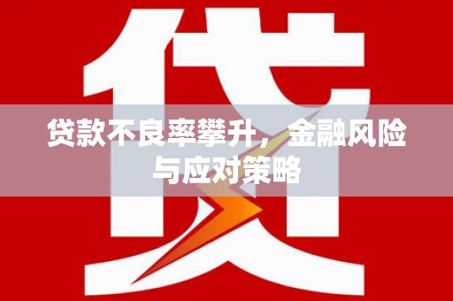 淇县贷款不良率攀升，金融风险与应对策略