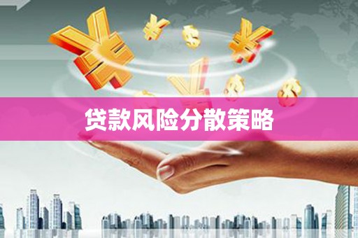 从江贷款风险分散策略
