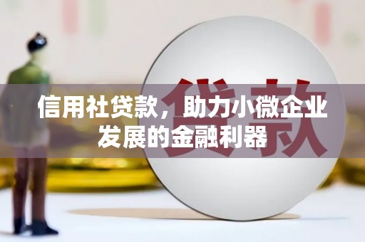 港南信用社贷款，助力小微企业发展的金融利器