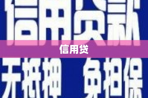 南召信用贷