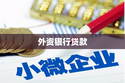 温泉外资银行贷款