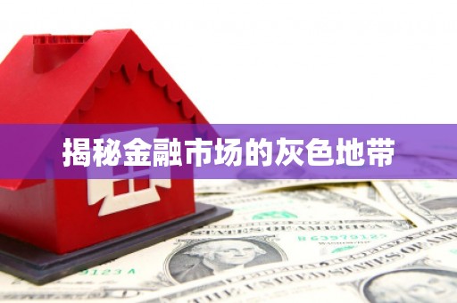张湾揭秘金融市场的灰色地带